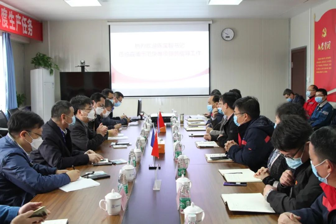 陈宝智在霞浦示范快堆项目调研指导